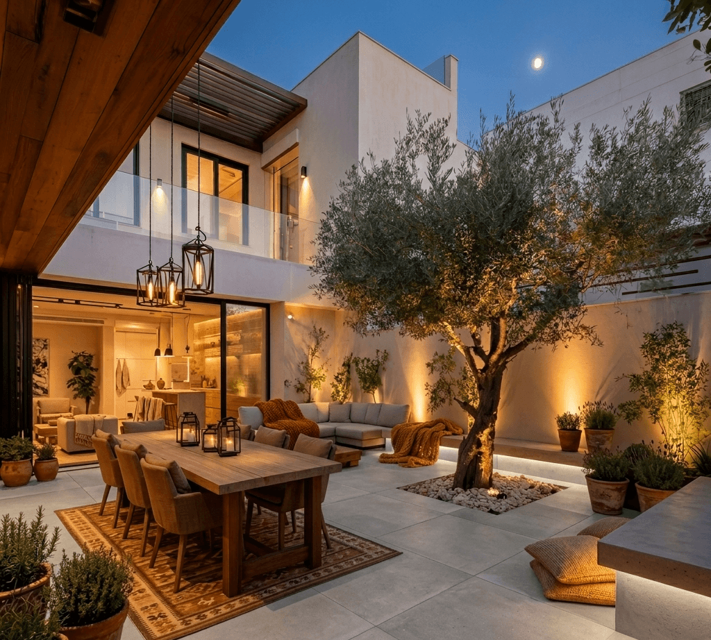 Außenbereich — Terrassenfliesen und Feinsteinzeug