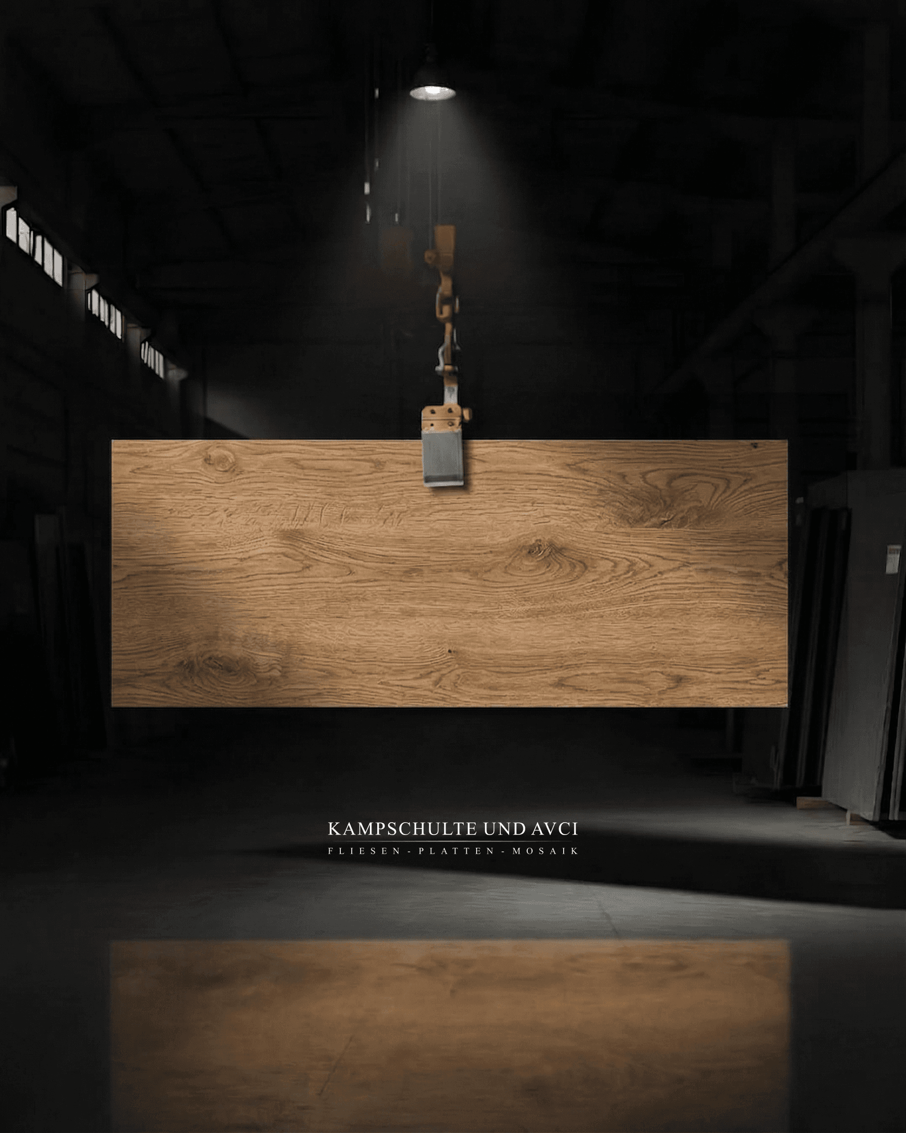 Fliesen in Holzoptik — Spotlight an