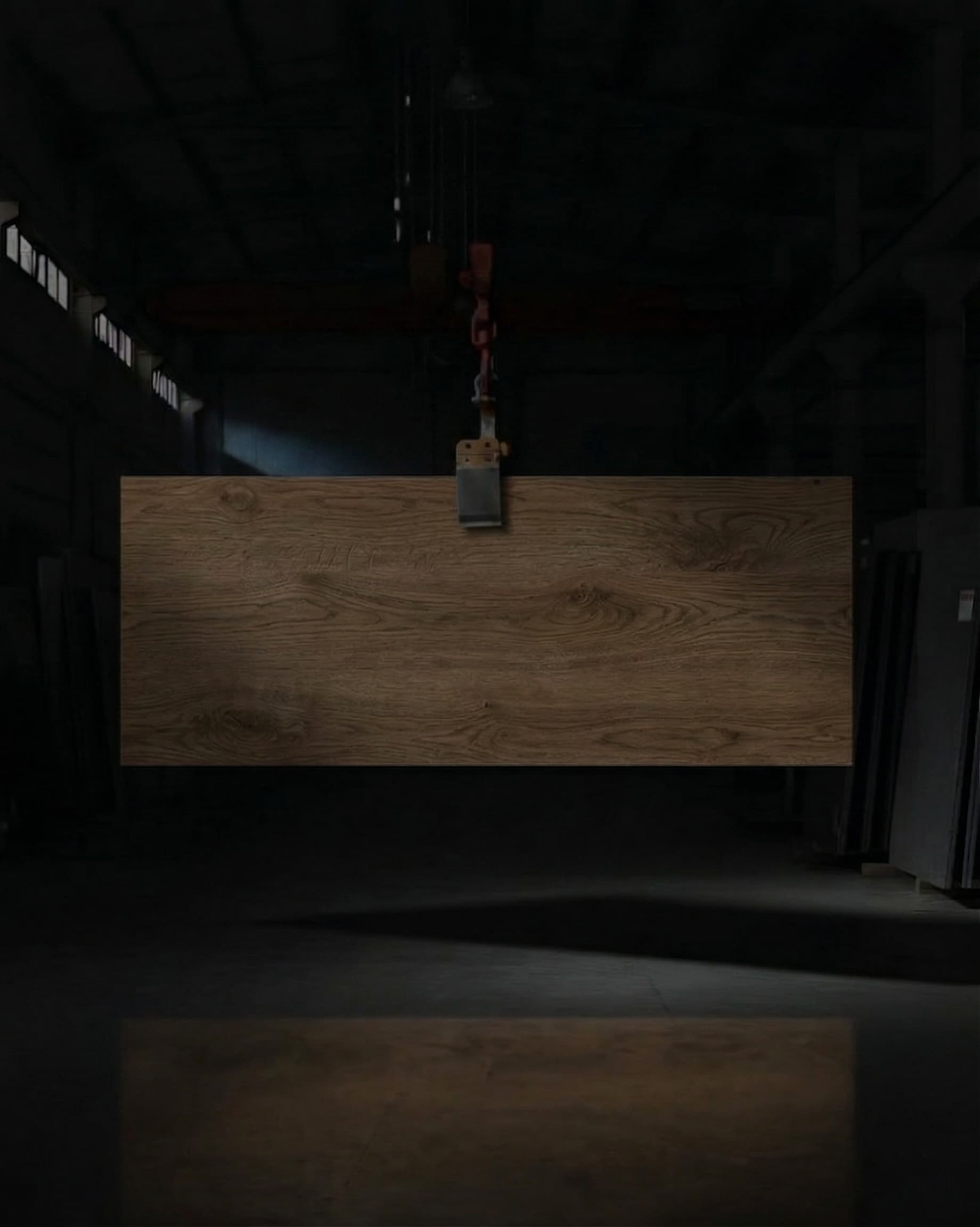 Fliesen in Holzoptik — Spotlight aus